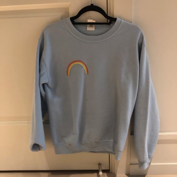 Loren Stewart Tops - Loren Stern Rainbow Pullover